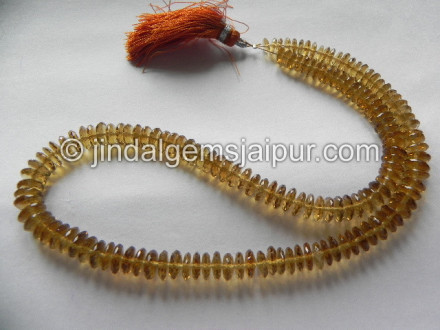 Coganac Quartz German Cut Shape Beads